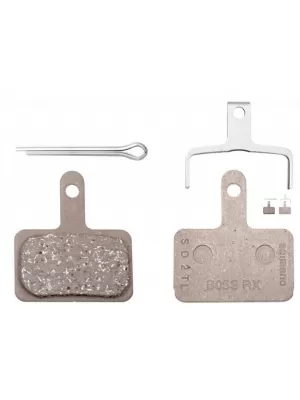 Brzdové destičky SHIMANO DEORE, ALIVIO, ACERA B05S POLYMER 50 PÁRŮ SERVISNÍ BALE