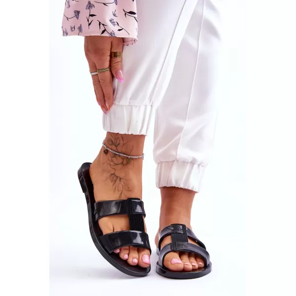  Dámské pantofle ZAXY JJ285263 BLACK 