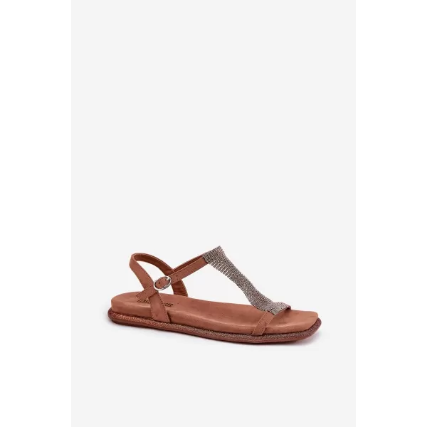  Dámské sandály ARTIKER 56C1365 BROWN 