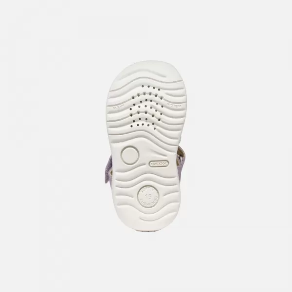  Dívčí sandály GEOX SANDAL MACCHIA B254WB08502C8888 FIALOVÁ 