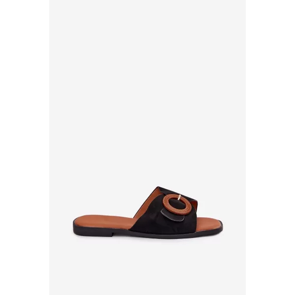  Dámské pantofle BOTO LANONI 37772 BLACK 