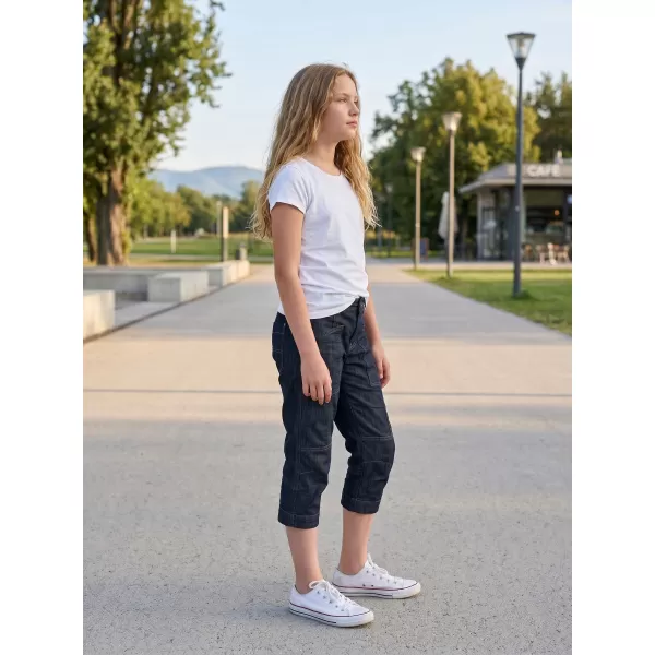  Dívčí 3/4 kalhoty SAM 73 GS 501 TMAVÁ DENIM 