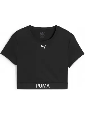 Dámské triko PUMA W STRONG TEE - SHORT 526805-01 PUMA BLACK