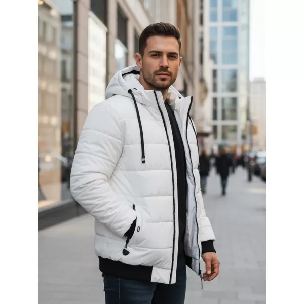  Pánská bunda DSTREET BÍLÁ 