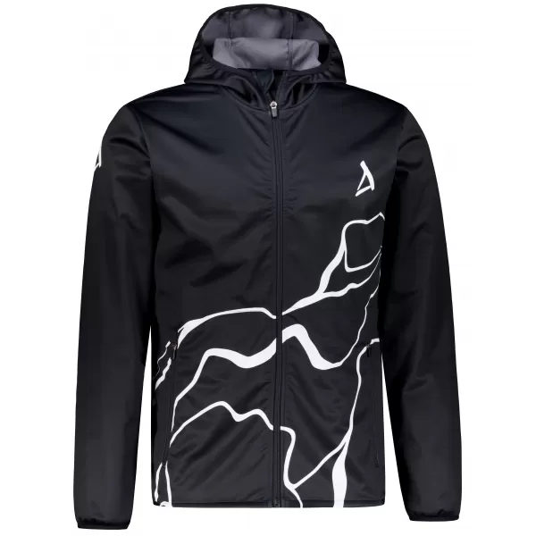  Pánská softshellová bunda premium ALTISPORT VOJ/ALM073JACK01 ČERNÁ 