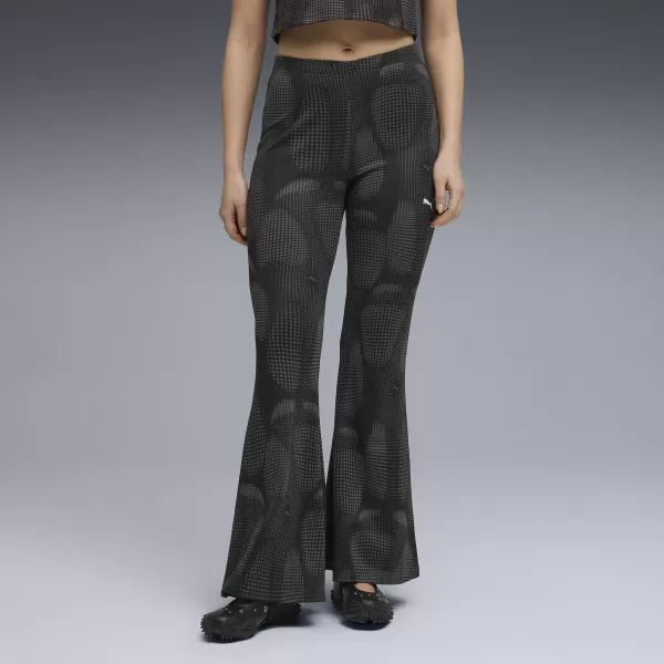  Dámské kalhoty PUMA DARE TO FLARED PANTS 632147-01 PUMA BLACK 
