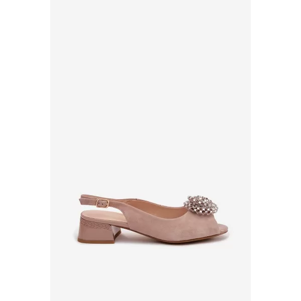  Dámské sandály D&A CR61-3030 BEIGE 