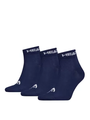 Ponožky HEAD ELEMENTS ALL SPORTS QUARTER 3P 701229010 NAVY
