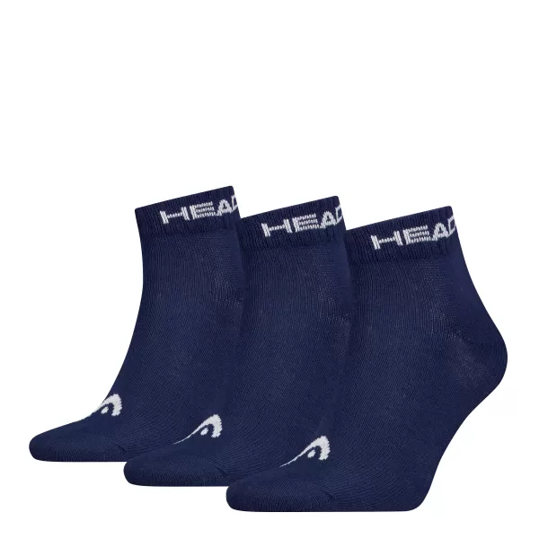  Ponožky HEAD ELEMENTS ALL SPORTS QUARTER 3P 701229010 NAVY 