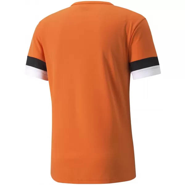  Pánské funkční triko PUMA TEAMRISE JERSEY 704932-08 GOLDEN POPPY/BLACK/WHITE 