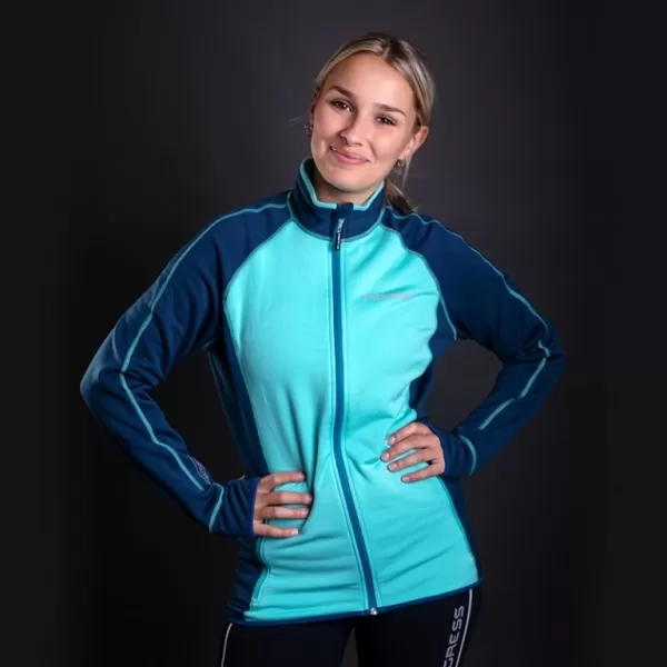  Dámská mikina PROGRESS TISPA MODRÁ 