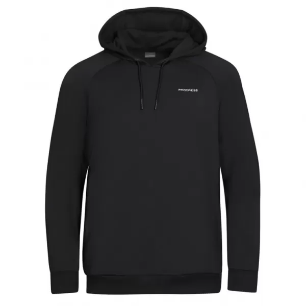  Pánská mikina PROGRESS SYMBOL HOODY ČERNÁ 