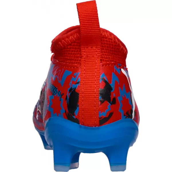  Dětské kopačky PUMA FUTURE 8 MATCH PLAY FG/AG JR 108750-01 RED/BLACK/BLUE/PINK PIXEL 