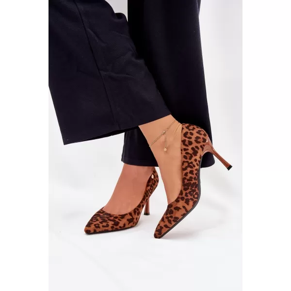  Dámské lodičky VINCEZA 62264 LEOPARD 