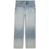 Pánské kalhoty PUMA ROCKY LASER MONOGRAM DENIM 633428-01 FADED DENIM/AOP