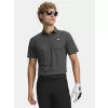 Pánské triko UNDER ARMOUR T2G PRINTED POLO 6012304-001 ČERNÁ