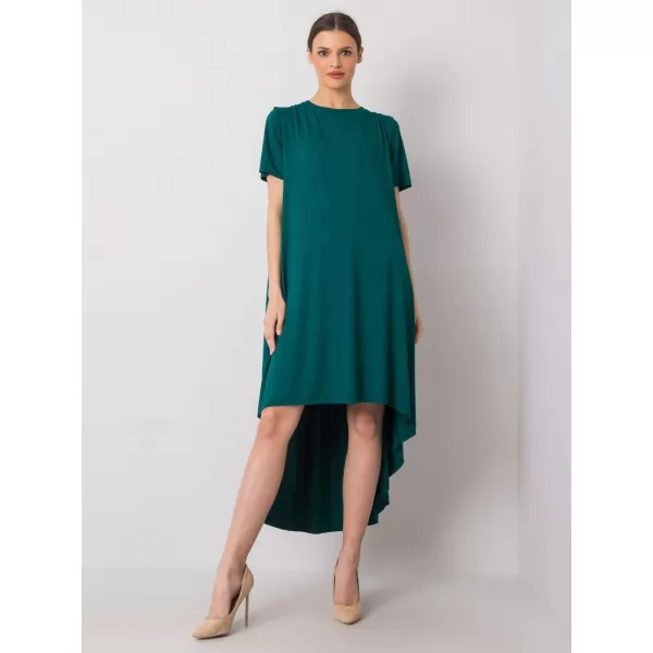  Dámské šaty RUE PARIS RV-SK-R4889.09 DARK GREEN 