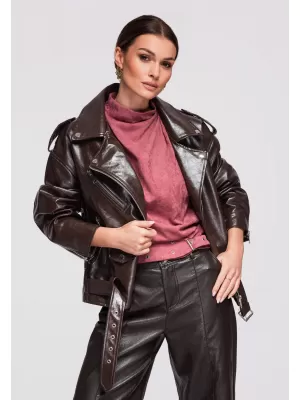 Dámská bunda LARICA OW-JAFL-0111 BROWN