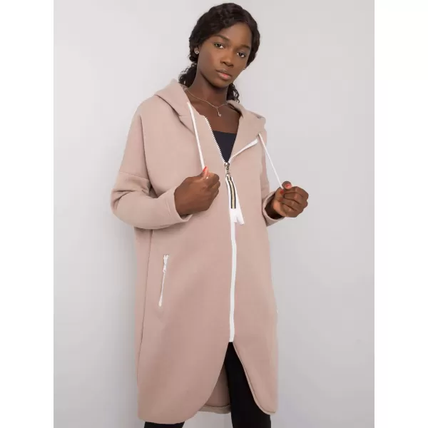  Dámská mikina RELEVANCE RV-BL-4742.20P DARK BEIGE 