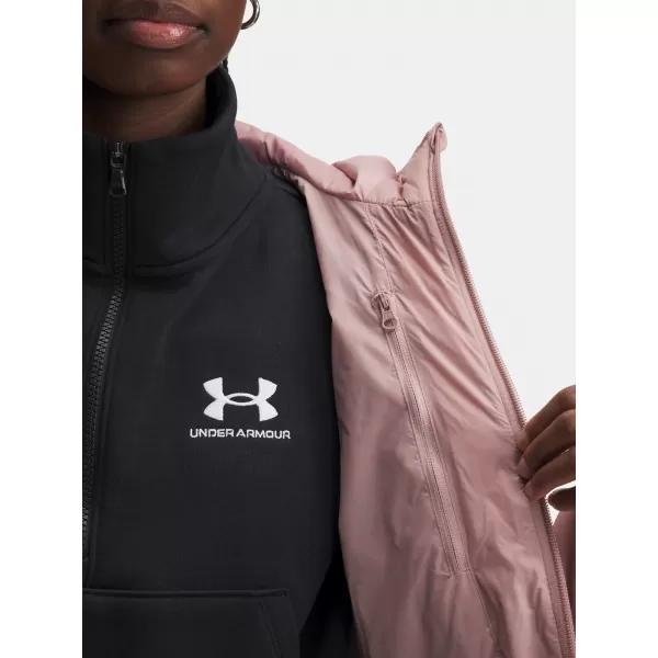  Dámská bunda UNDER ARMOUR LEGEND DOWN JACKET 6008818-673 RŮŽOVÁ 