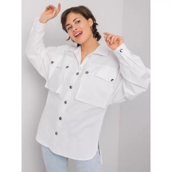  Dámská košile RUE PARIS 346-KS-027.45 WHITE 
