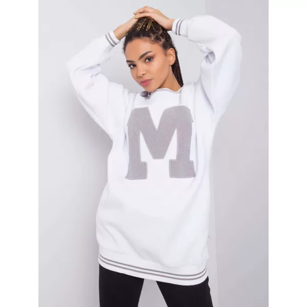  Dámská mikina RUE PARIS DS-BL-1123.18 WHITE 