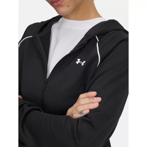  Dámská souprava UNDER ARMOUR UA RIVAL TRICOT TRACKSUIT HD 6001966-001 ČERNÁ 
