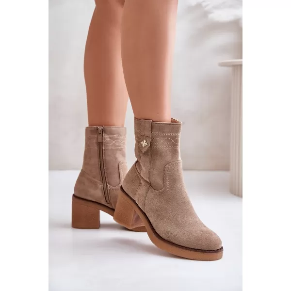  Dámské boty BOTO VAILIA 33844 BEIGE 