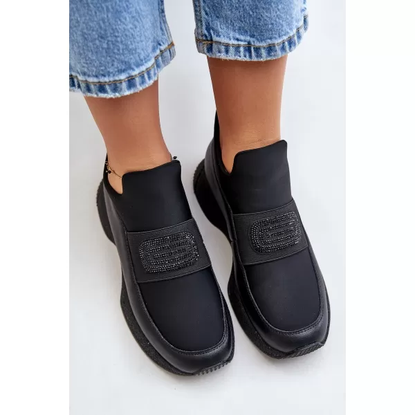 Dámské boty na platformě ARTIKER 55C0035 BLACK 