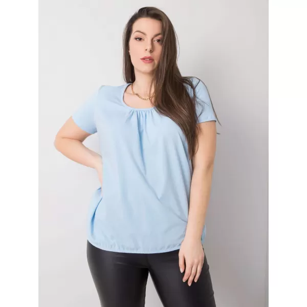  Dámské triko BASIC FEEL GOOD RV-TS-6320.85P LIGHT BLUE 
