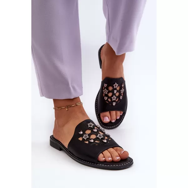  Dámské sandály S.BARSKI KV27-063 BLACK 