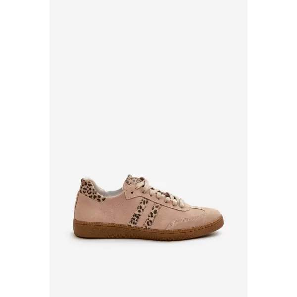  Dámské tenisky ZAZOO N1068 32634 BEIGE 