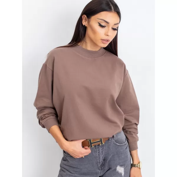  Dámská mikina BASIC FEEL GOOD RV-BL-5185.92P BROWN 