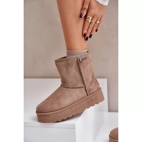  Dámské boty BIG STAR OO274A097 BEIGE 