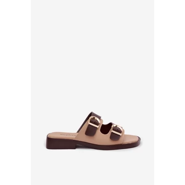  Dámské nazouváky BOTO DANELLE 41337 COFFEE/BEIGE 