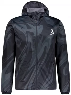 Pánská softshellová bunda premium ALTISPORT VOJ/ALM072JACK01 ČERNÁ