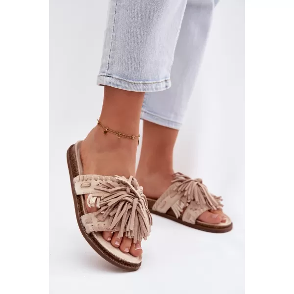 Dámské pantofle BOTO GLORINNA 41498 BEIGE 