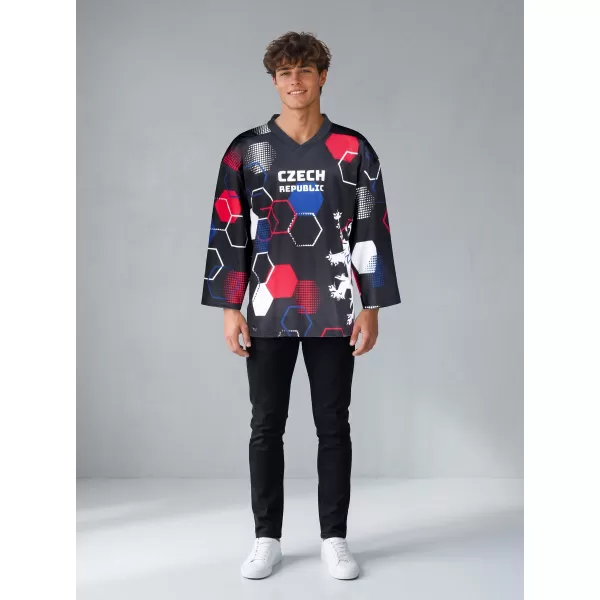  Unisex dres premium ALTISPORT VOJ/ALU036DRES01 HEXA ČERNÁ 
