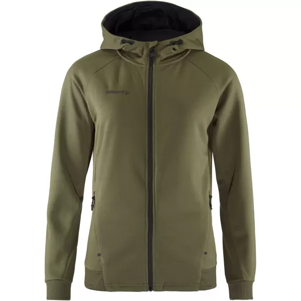  Dámská bunda s kapucí CRAFT Corp. ADV Unify Hoodie Jacket W LESNÍ 