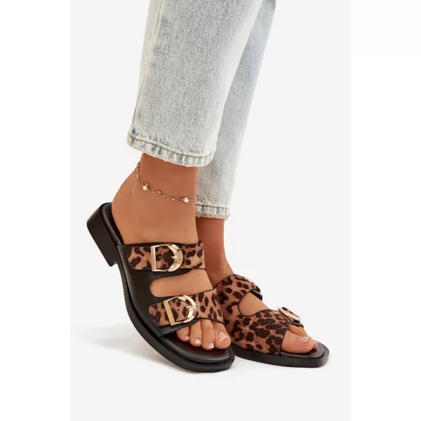  Dámské pantofle BOTO DANELLE 41335 TIGER/BLACK 