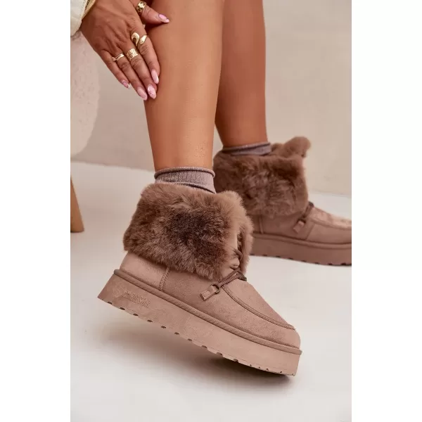  Dámské boty BIG STAR SS274114 BEIGE 