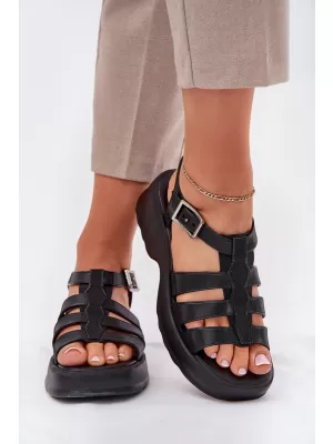Dámské sandály ZAXY RR285117 BLACK