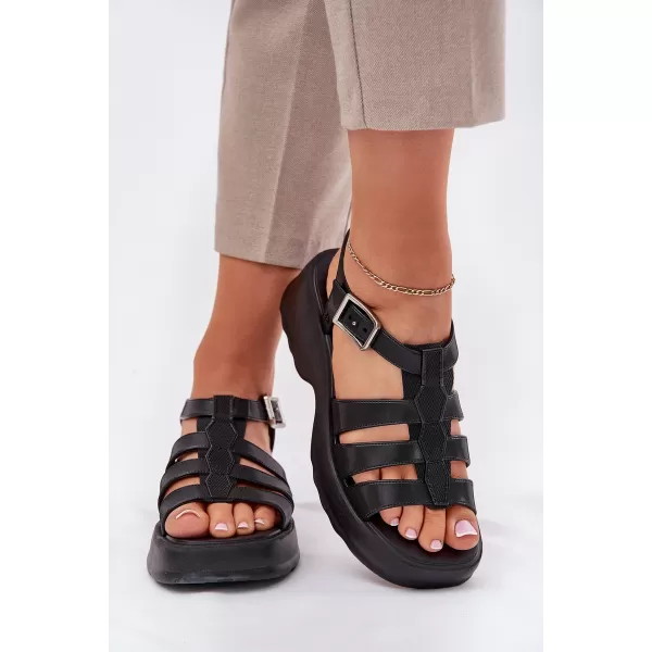  Dámské sandály ZAXY RR285117 BLACK 