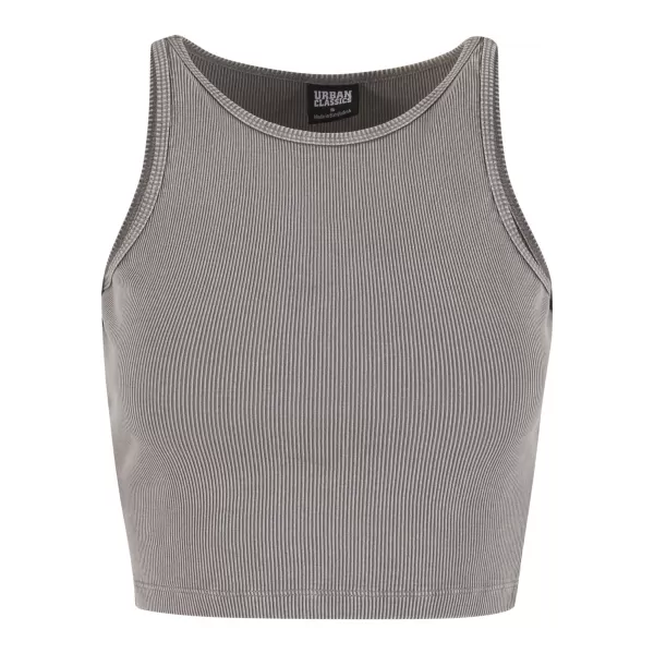  Dámské triko URBAN CLASSICS TB7482 STEEL GREY 