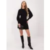 Dámské šaty RUE PARIS RV-SK-6079.65 NOIRE