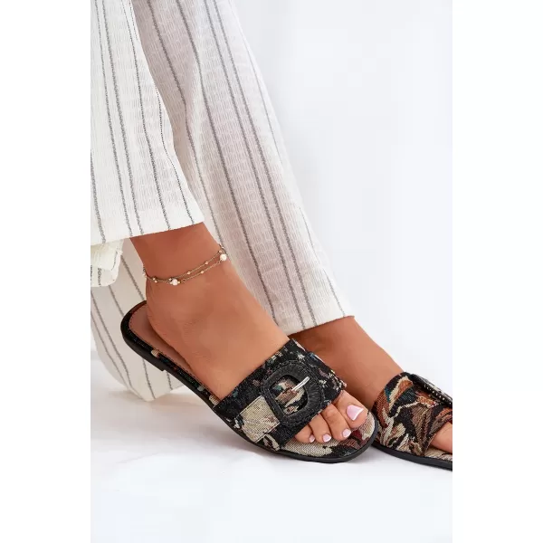  Dámské pantofle BOTO CLARIOLA 37411 BLACK 