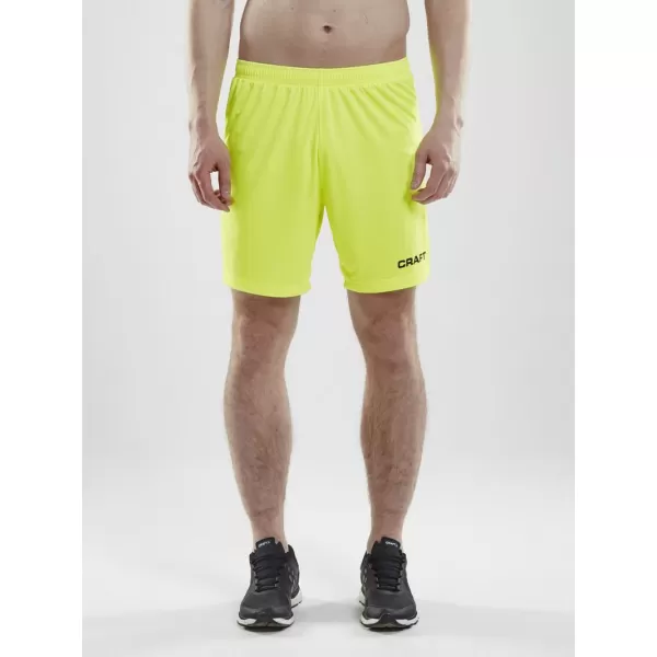  Pánské brankářské šortky CRAFT TW Squad Go GK Shorts M FLUO 