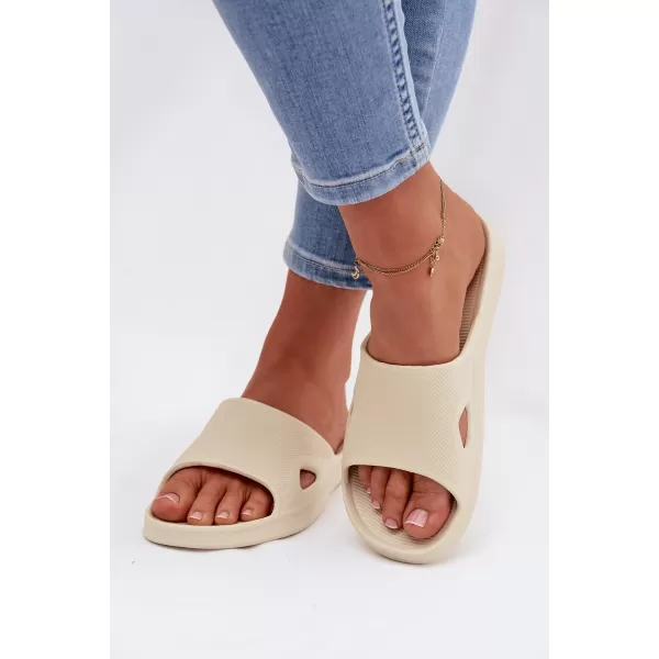  Dámské pantofle BOTO JUNIRIA 41639 BEIGE 