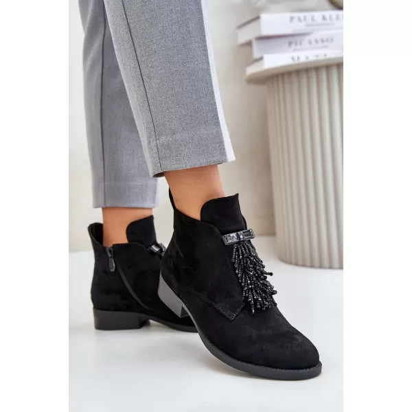  Dámské boty S.BARSKI HY42-715 BLACK 