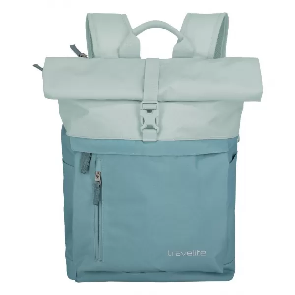  Batoh Travelite Basics Rollup Backpack ICE BLUE 